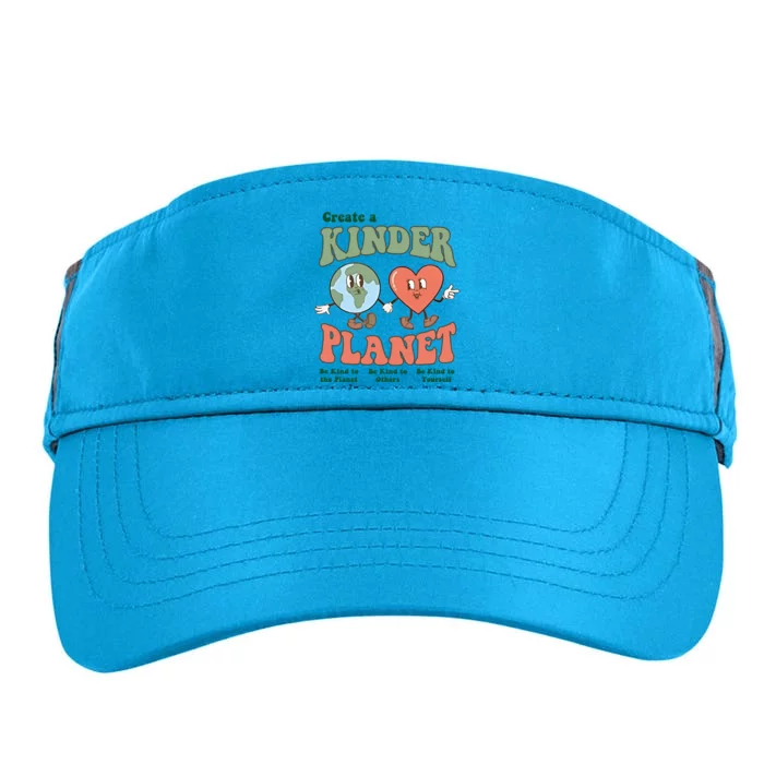 Create A Kinder Planet Aesthetic Trendy Costume Earth Day Funny Gift Adult Drive Performance Visor