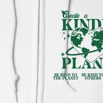 Create A Kinder Planet Full Zip Hoodie