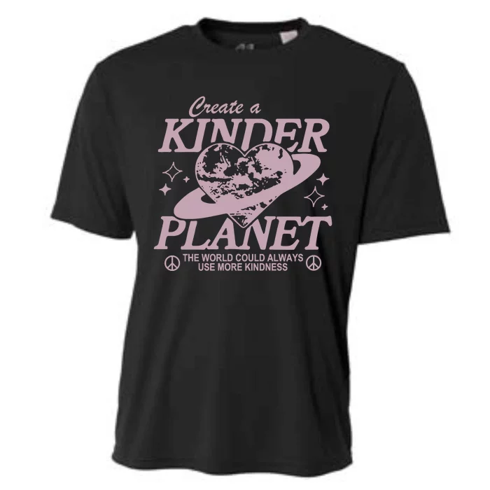 Creat A Kinder Planet Retro Choose Kindness Cooling Performance Crew T-Shirt