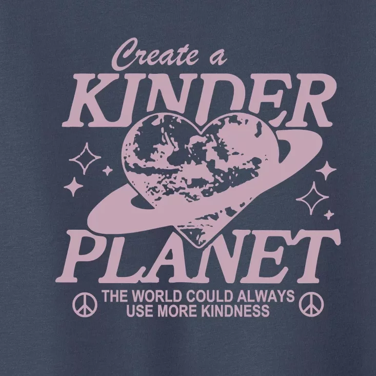 Creat A Kinder Planet Retro Choose Kindness Toddler T-Shirt