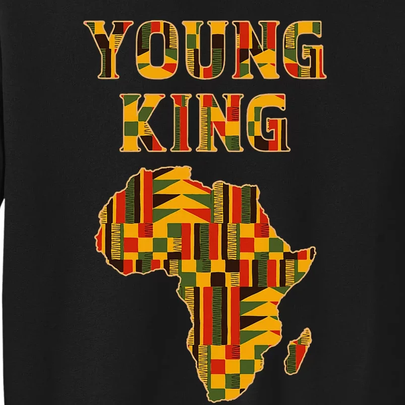 Cool African Kente Art Boy African American Sweatshirt