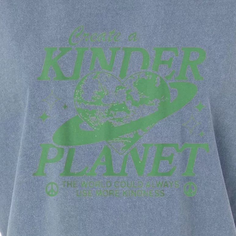 Create A Kinder Planet Garment-Dyed Women's Muscle Tee