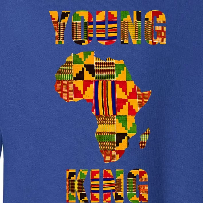 Cool African Kente Art African American Print Toddler Sweatshirt