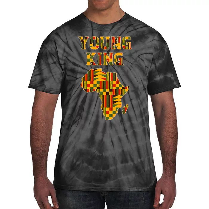 Cool African Kente Art Men Kids African American Print Tie-Dye T-Shirt