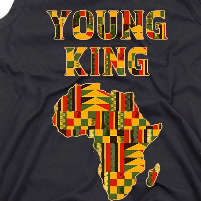 Cool African Kente Art Men Kids African American Print Tank Top