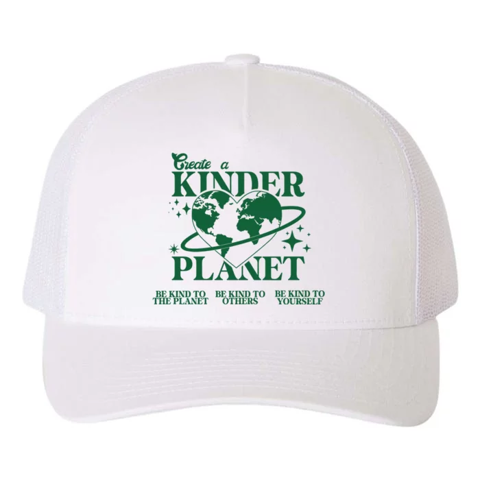 Create A Kinder Planet Yupoong Adult 5-Panel Trucker Hat