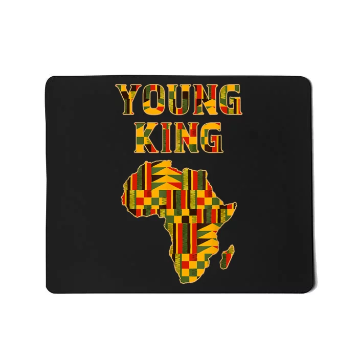 Cool African Kente Art Men Boys Kids African American Print Mousepad