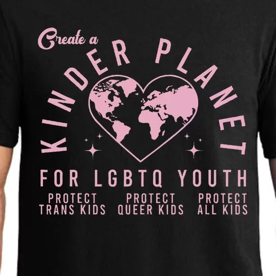 Create A Kinder Planet Lgbtq Ally Pajama Set