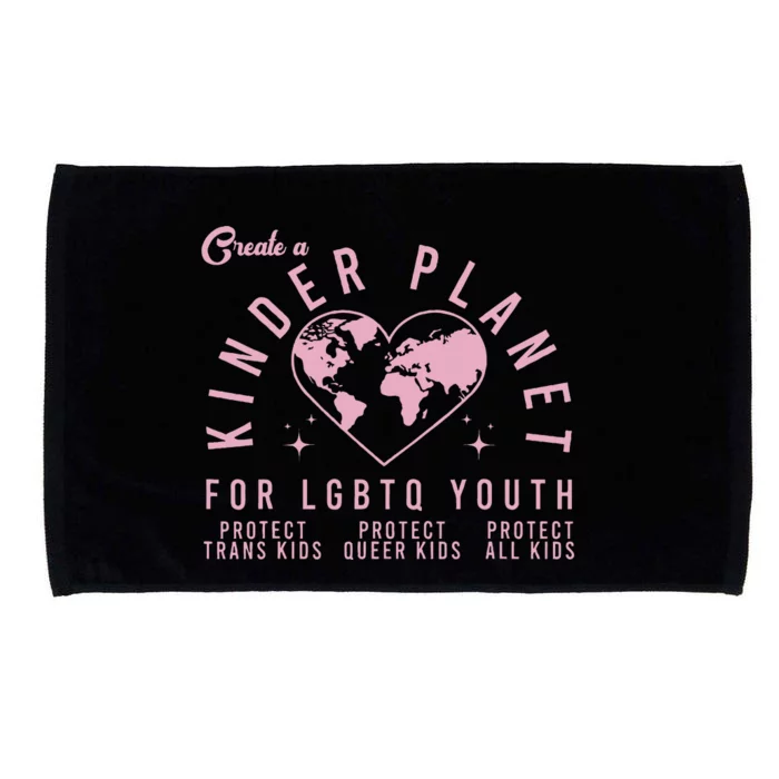 Create A Kinder Planet Lgbtq Ally Microfiber Hand Towel