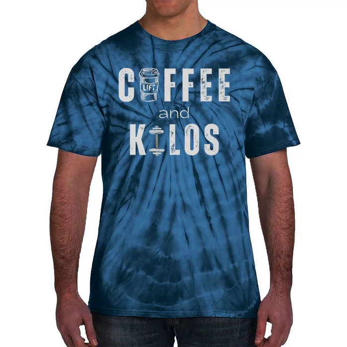 Coffee And Kilos Gym Premium Tie-Dye T-Shirt