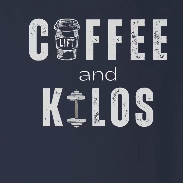 Coffee And Kilos Gym Premium Toddler Long Sleeve Shirt