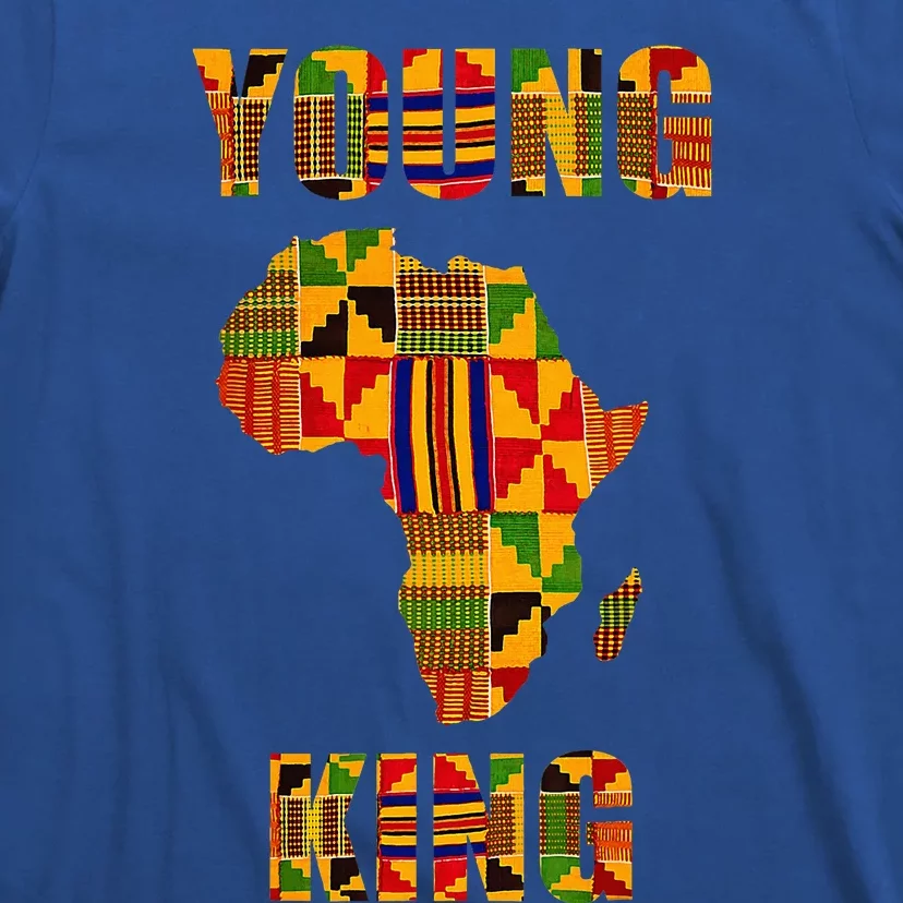 Cool African Kente Art African American Print T-Shirt