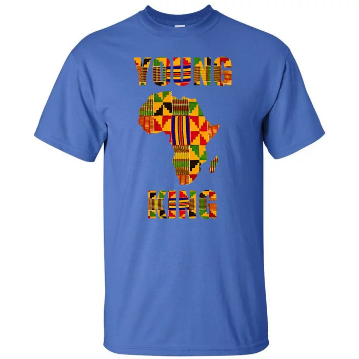 Cool African Kente Art African American Print Tall T-Shirt