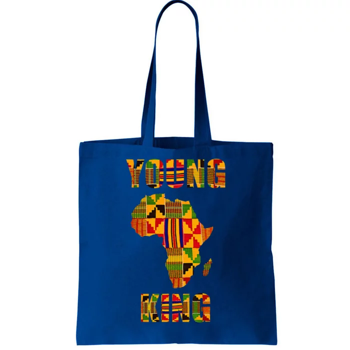 Cool African Kente Art African American Print Tote Bag