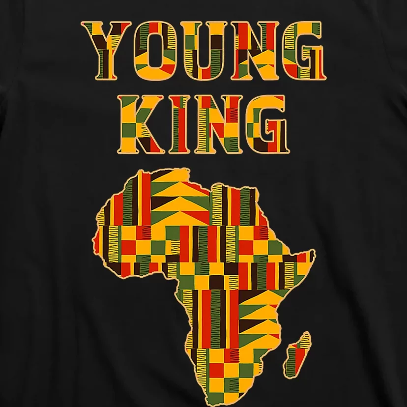 Cool African Kente Art African American Print T-Shirt