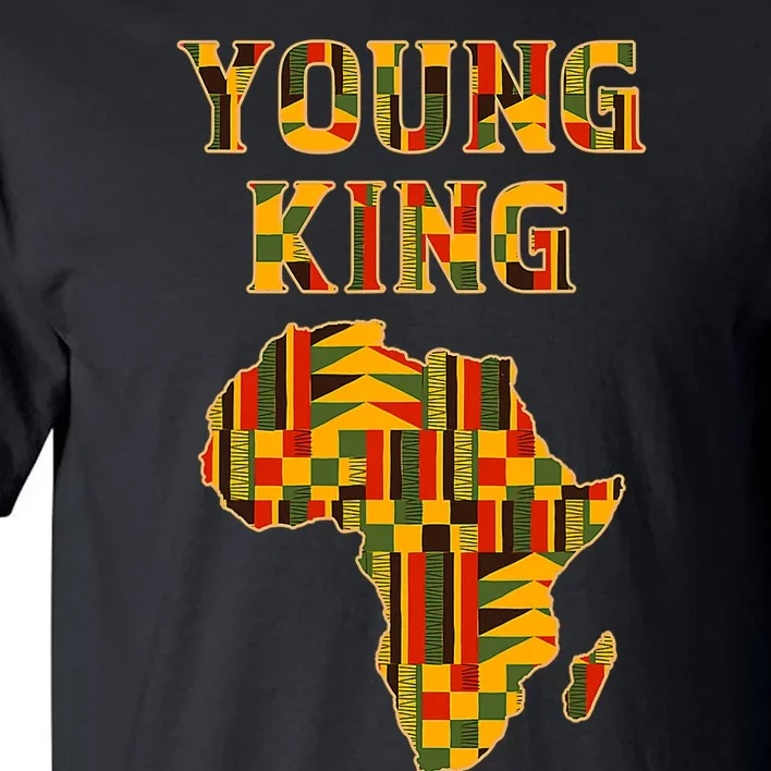 Cool African Kente Art African American Print Tall T-Shirt