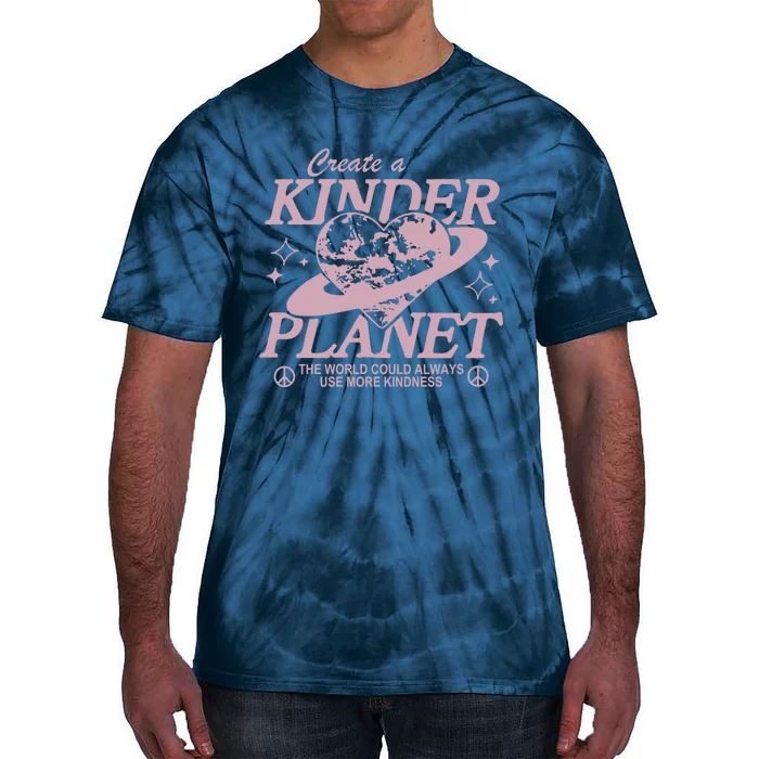 Creat a kinder planet retro Choose Kindness Tie-Dye T-Shirt