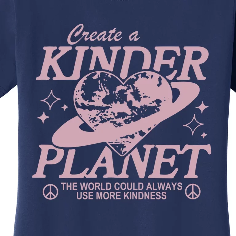 Creat a kinder planet retro Choose Kindness Women's T-Shirt