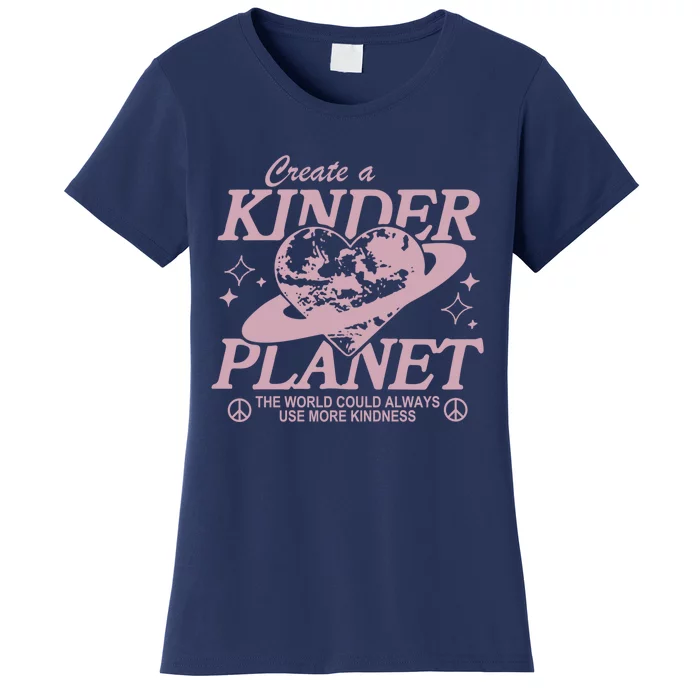 Creat a kinder planet retro Choose Kindness Women's T-Shirt