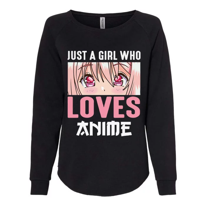 Cute Anime Kawaii Japanese Girls Womens California Wash Sweatshirt