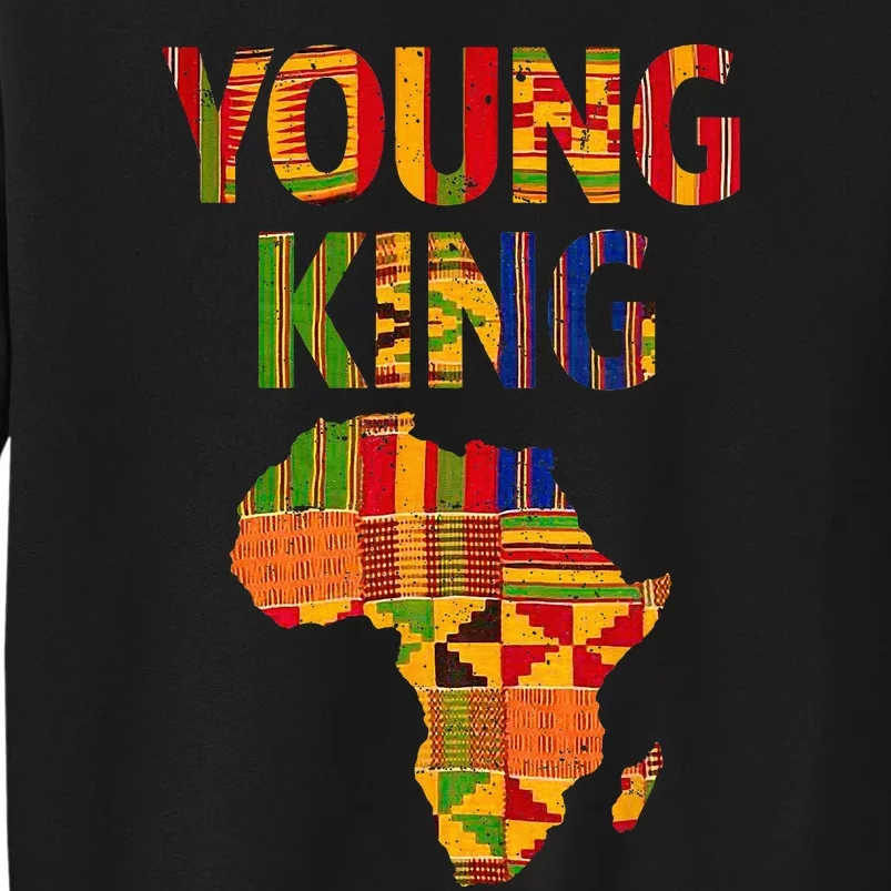 Cool African Kente Art Men Kids African American Print Sweatshirt