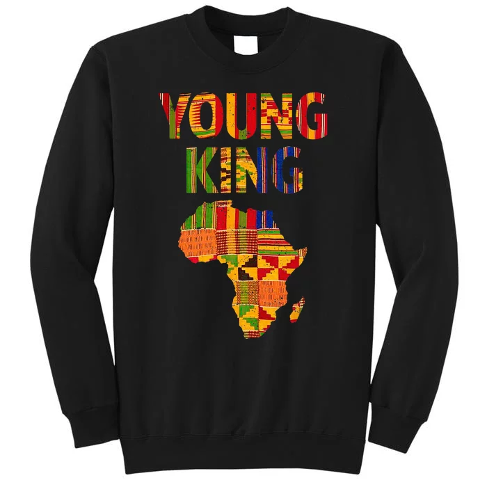 Cool African Kente Art Men Kids African American Print Sweatshirt