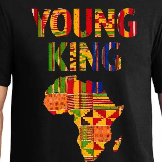 Cool African Kente Art Men Kids African American Print Pajama Set