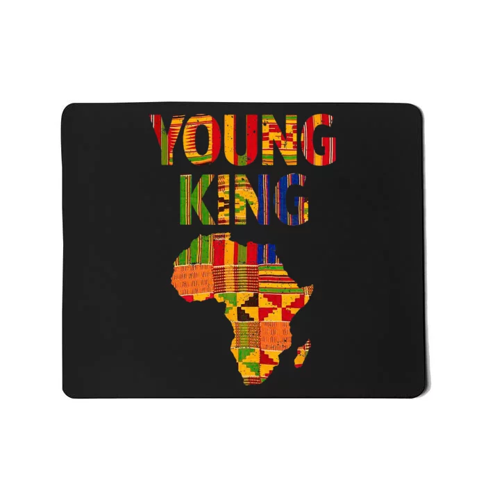 Cool African Kente Art Men Kids African American Print Mousepad