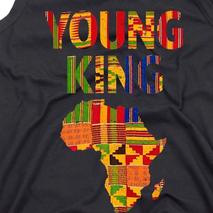 Cool African Kente Art Men Kids African American Print Tank Top