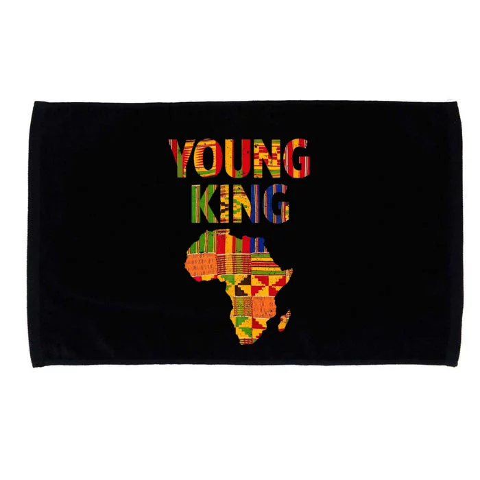 Cool African Kente Art Men Kids African American Print Microfiber Hand Towel