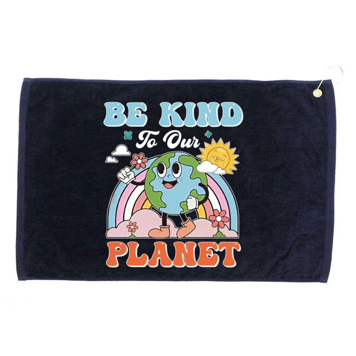 Create A Kinder Planet Be Kind To The Planet Kind To Others Gift Grommeted Golf Towel