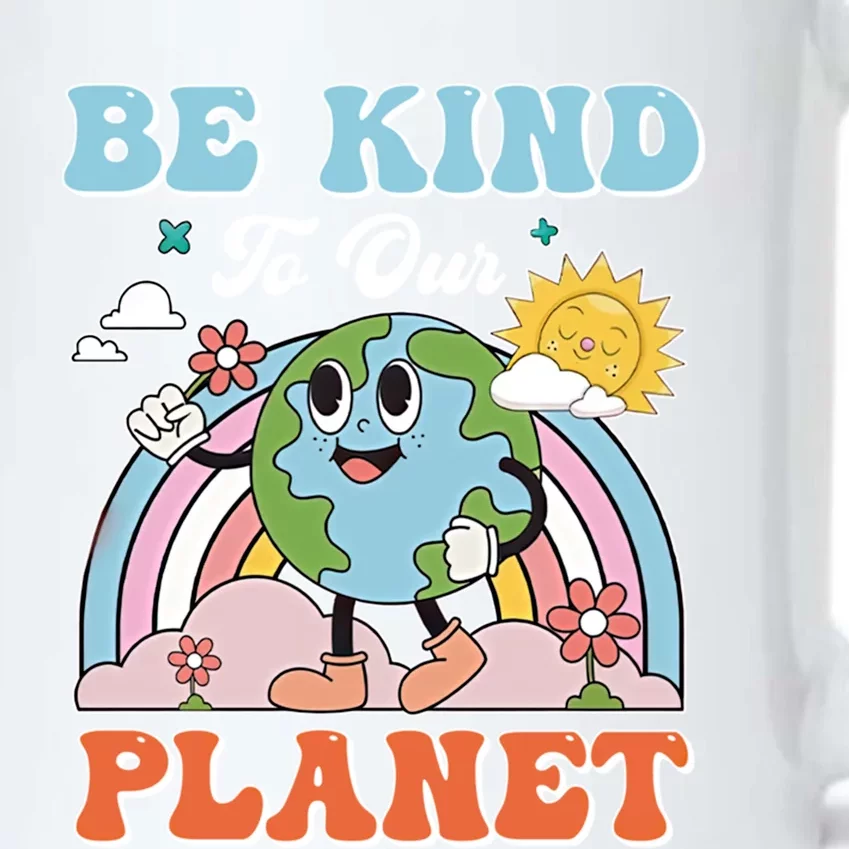 Create A Kinder Planet Be Kind To The Planet Kind To Others Gift Black Color Changing Mug