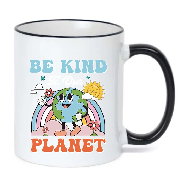 Create A Kinder Planet Be Kind To The Planet Kind To Others Gift Black Color Changing Mug