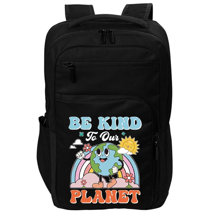 Create A Kinder Planet Be Kind To The Planet Kind To Others Gift Impact Tech Backpack