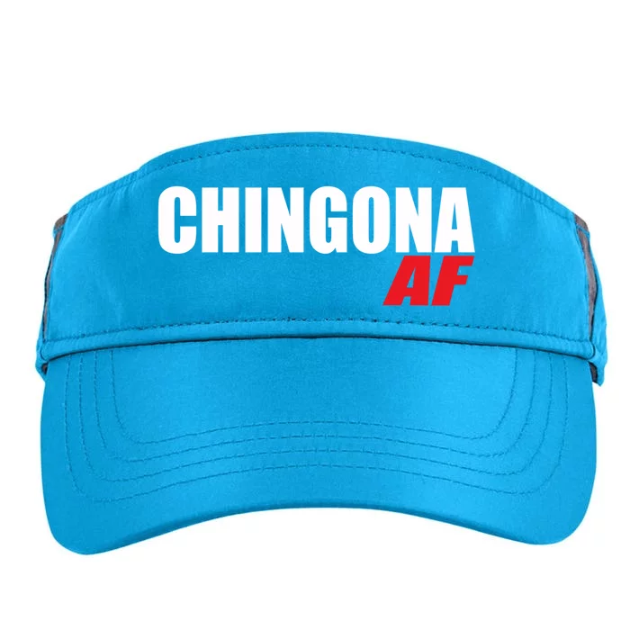 Chingona Af Latina Power Meaningful Gift Adult Drive Performance Visor