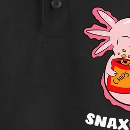 Cute Axolotl Lover Snaxolotl Kawaii Axolotl Food Sweets Dry Zone Grid Performance Polo