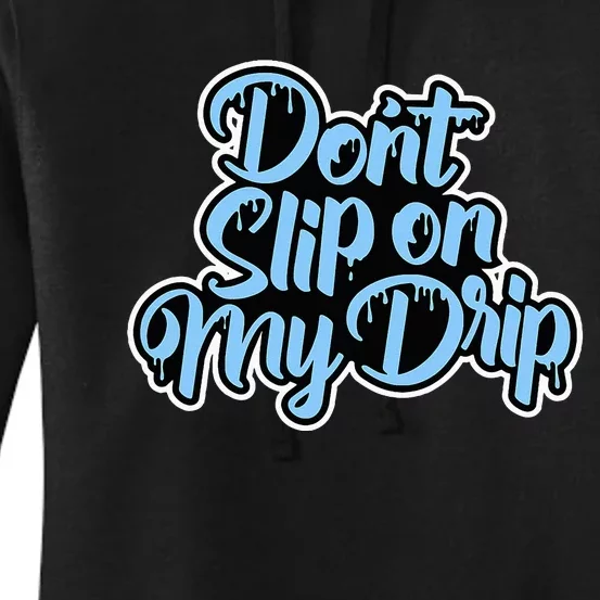 Concrete And Luxury Don't slip University Blue Women's Pullover Hoodie