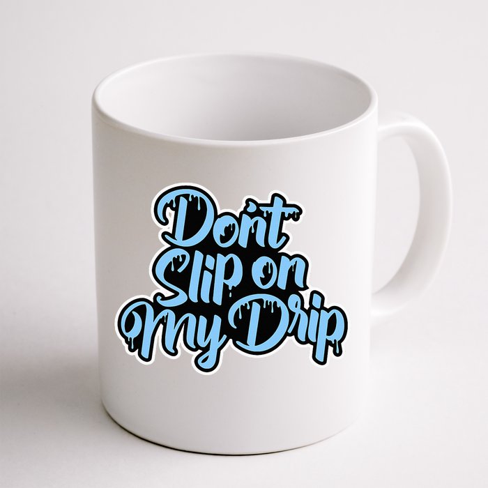 Concrete And Luxury Don't slip University Blue Front & Back Coffee Mug