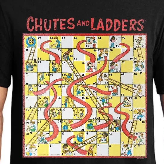 Chutes And Ladders Game Board Art From 1979 Pajama Set