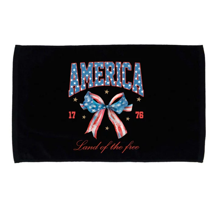 Coquette America Land Of The Free 1776 Microfiber Hand Towel