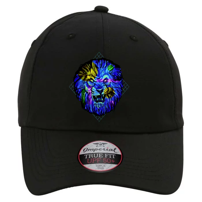 Colorful Angry Lion The Original Performance Cap