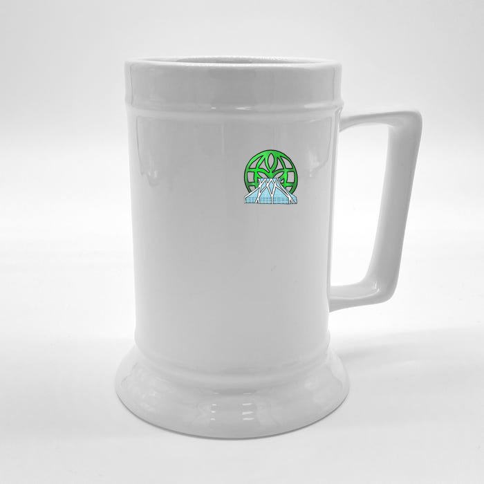 Come And Live With The Land Front & Back Beer Stein