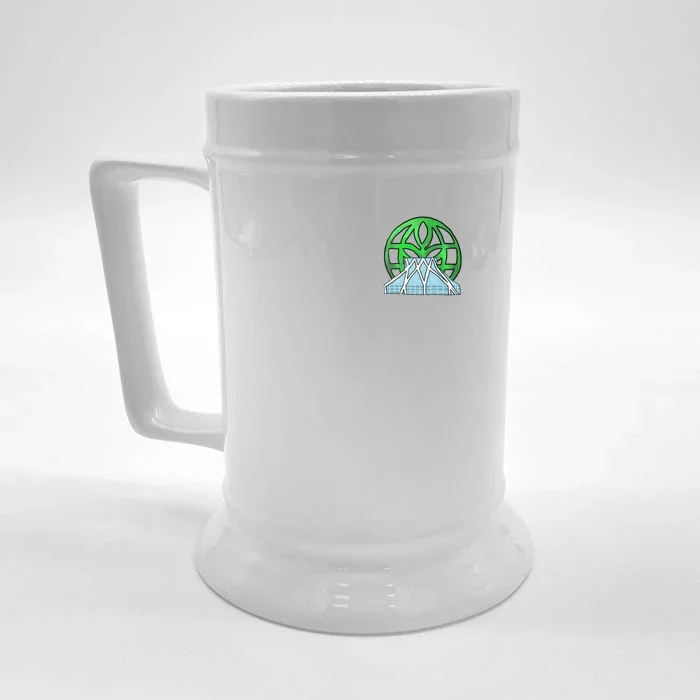 Come And Live With The Land Front & Back Beer Stein