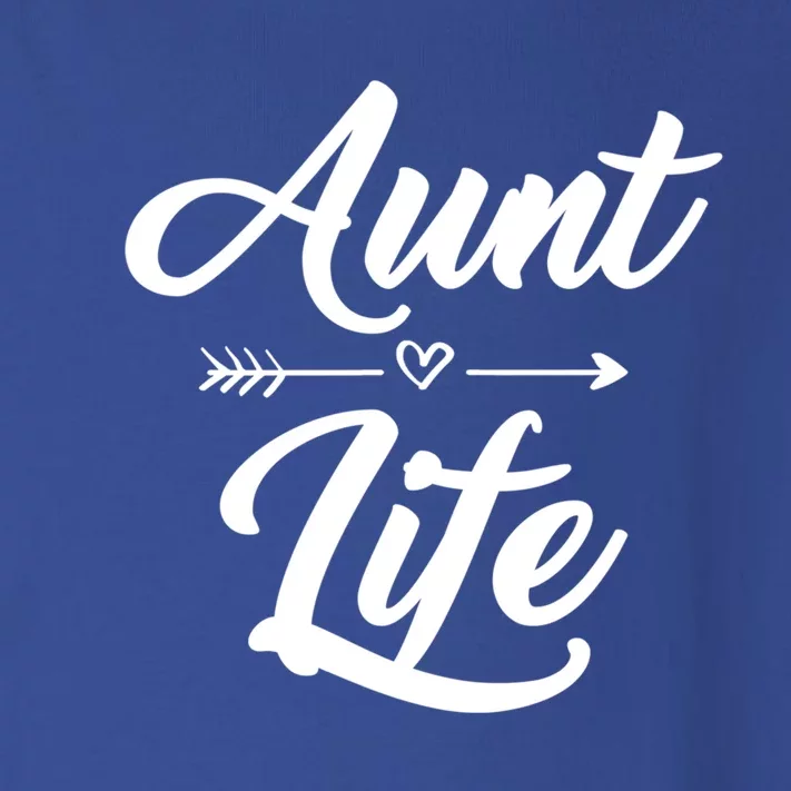 Cute Aunt Life With Arrow And Heart Gift Toddler Long Sleeve Shirt