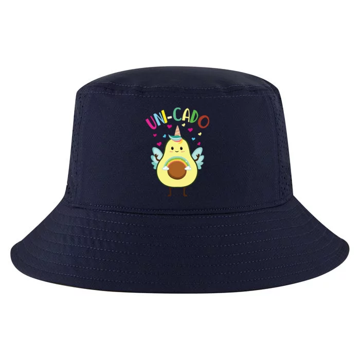 Cute Avocado Little Girl Unicorn Birthday Cool Comfort Performance Bucket Hat