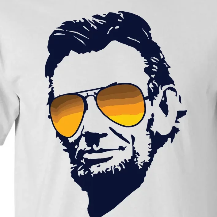 Cool Abraham Lincoln Honest Abe In Sunglasses Graphic Tall T-Shirt