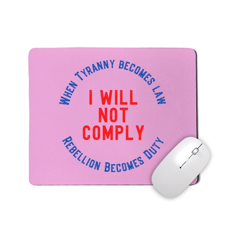 Medical Freedom Conservative Mousepad
