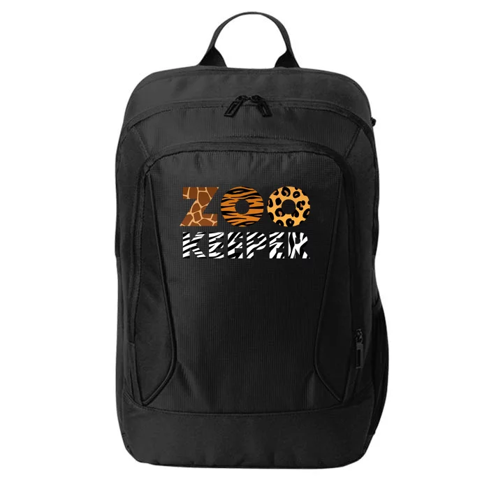 Cute Animal Lover Zoo Keeper Gift City Backpack