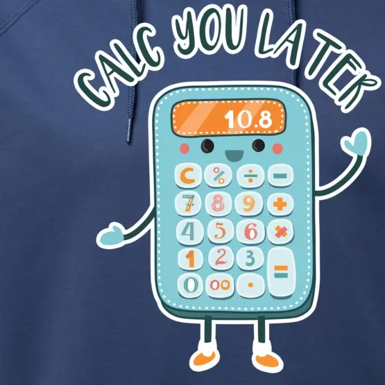 Calc You Later Performance Fleece Hoodie