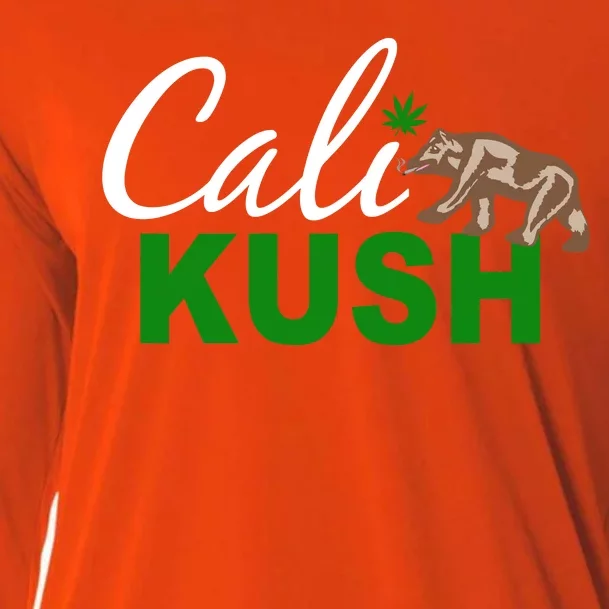 Cali Kush Weed California Republic Cooling Performance Long Sleeve Crew